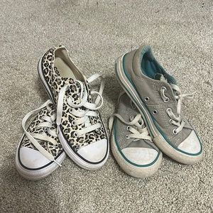 Converse bundle!! Girls size 12